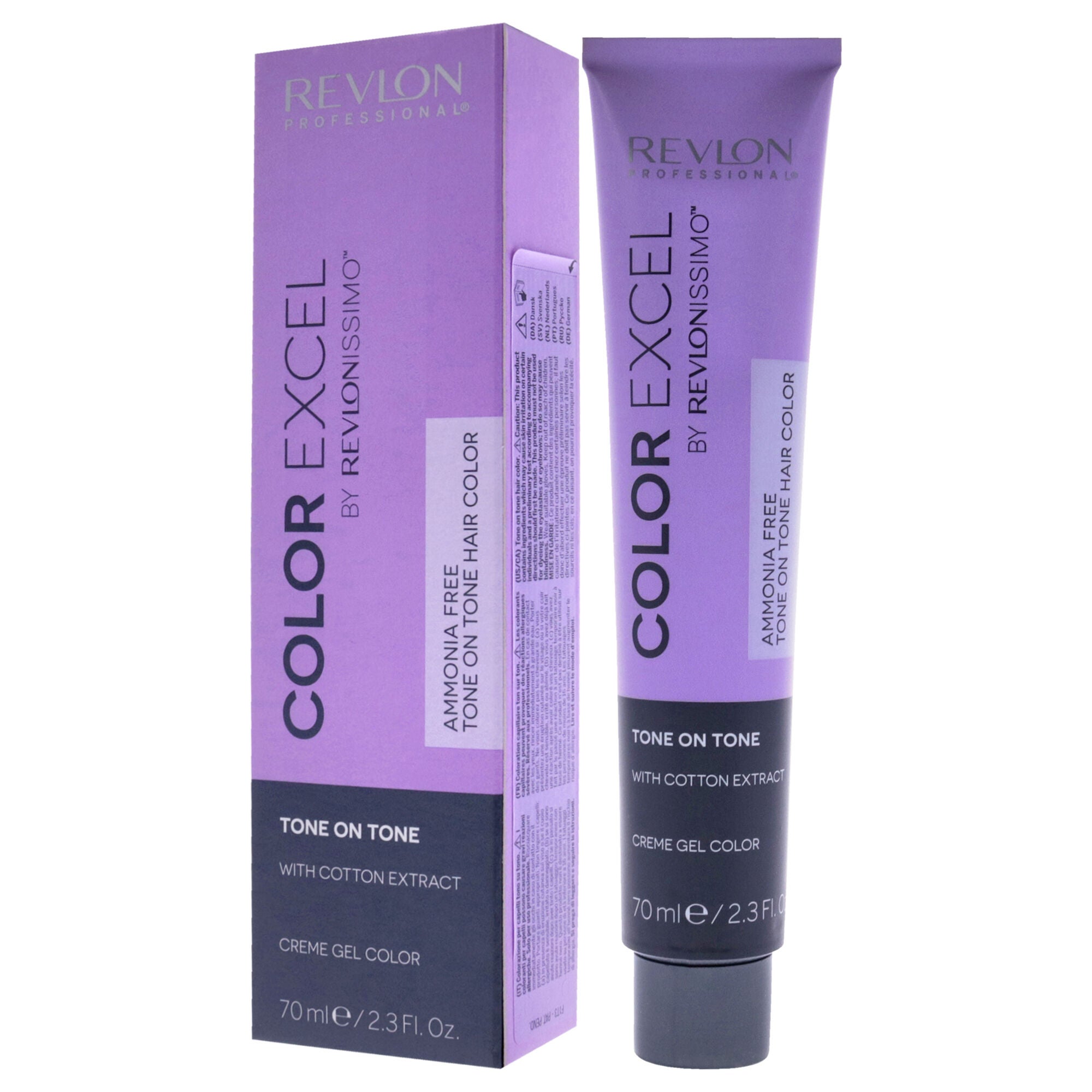 Revlonissimo Color Excel - 7.1 Medium Ash Blonde by Revlon for Unisex - 2.3 oz Hair Color, See Description, alternate image number 3