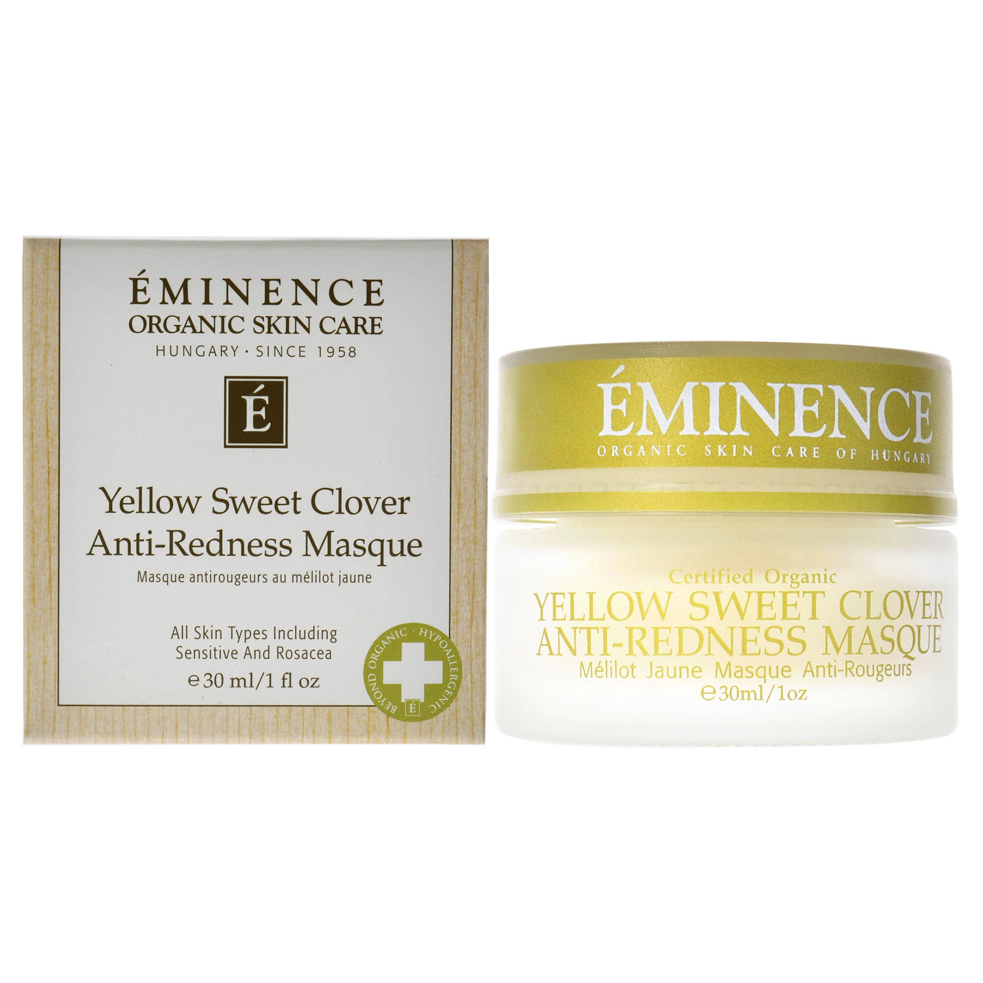 Yellow Sweet Clover Anti-Redness Masque by Eminence for Unisex - 1 oz Mask, , alternate image number 5