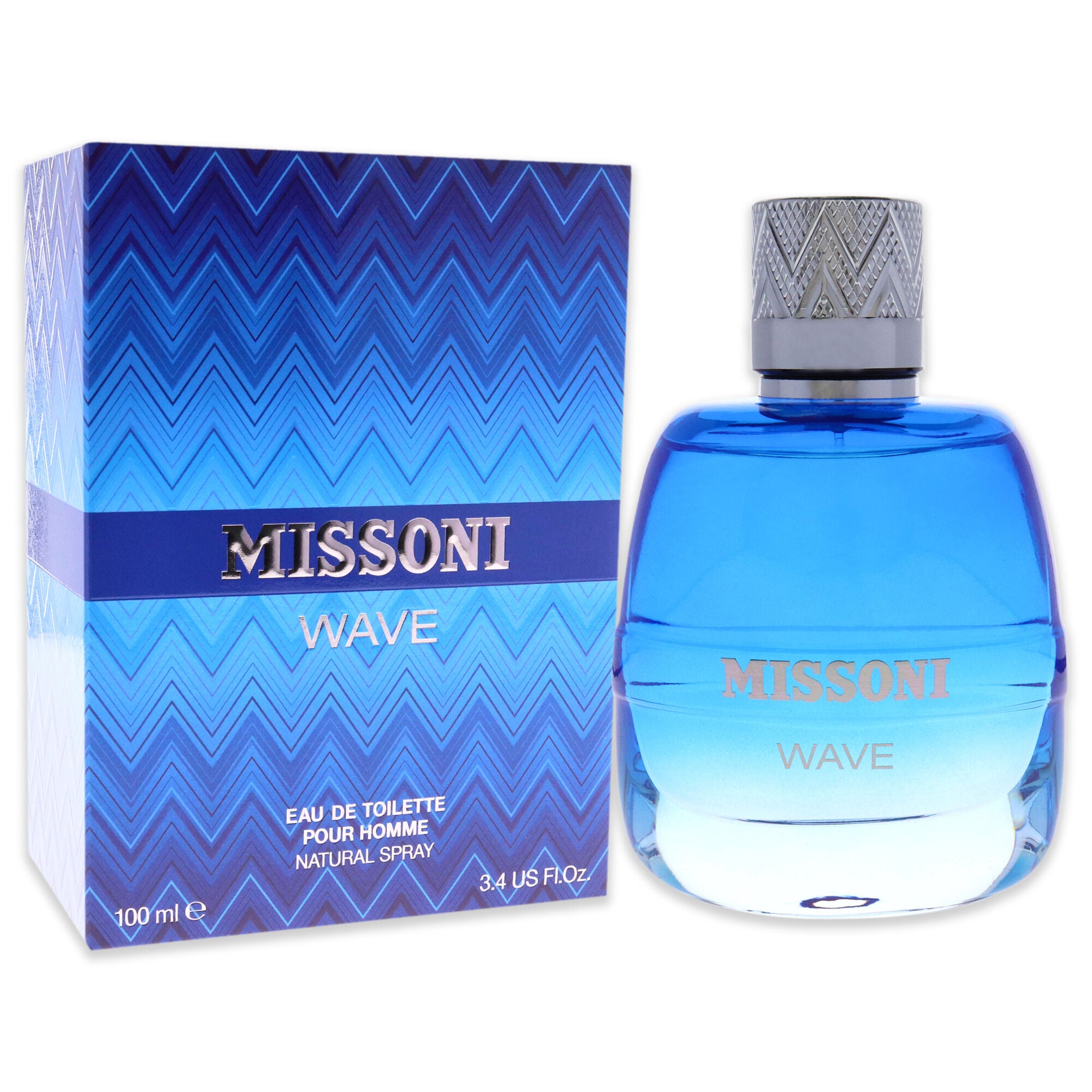 Missoni Wave by Missoni for Men - 3.4 oz EDT Spray, See Description, alternate image number 1