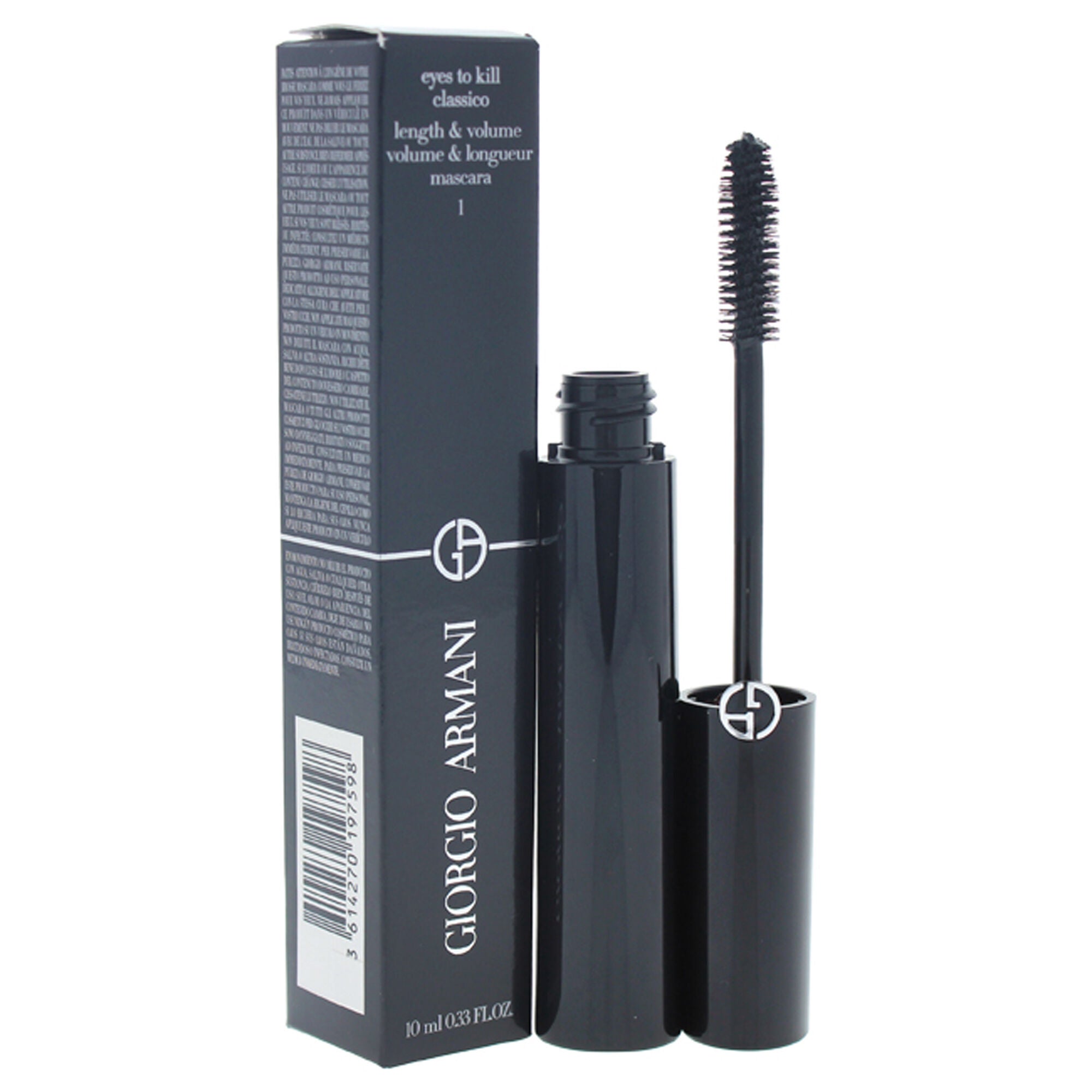 Eyes To Kill Classico Mascara - # 1 Black by Giorgio Armani for Women - 0.33 oz Mascara, See Description, hi-res image number 0