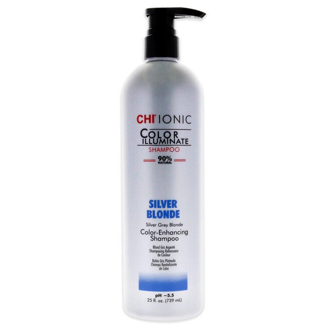 Ionic Color Illuminate Shampoo - Silver Blonde by CHI for Unisex - 25 oz Shampoo, NA, hi-res image number null