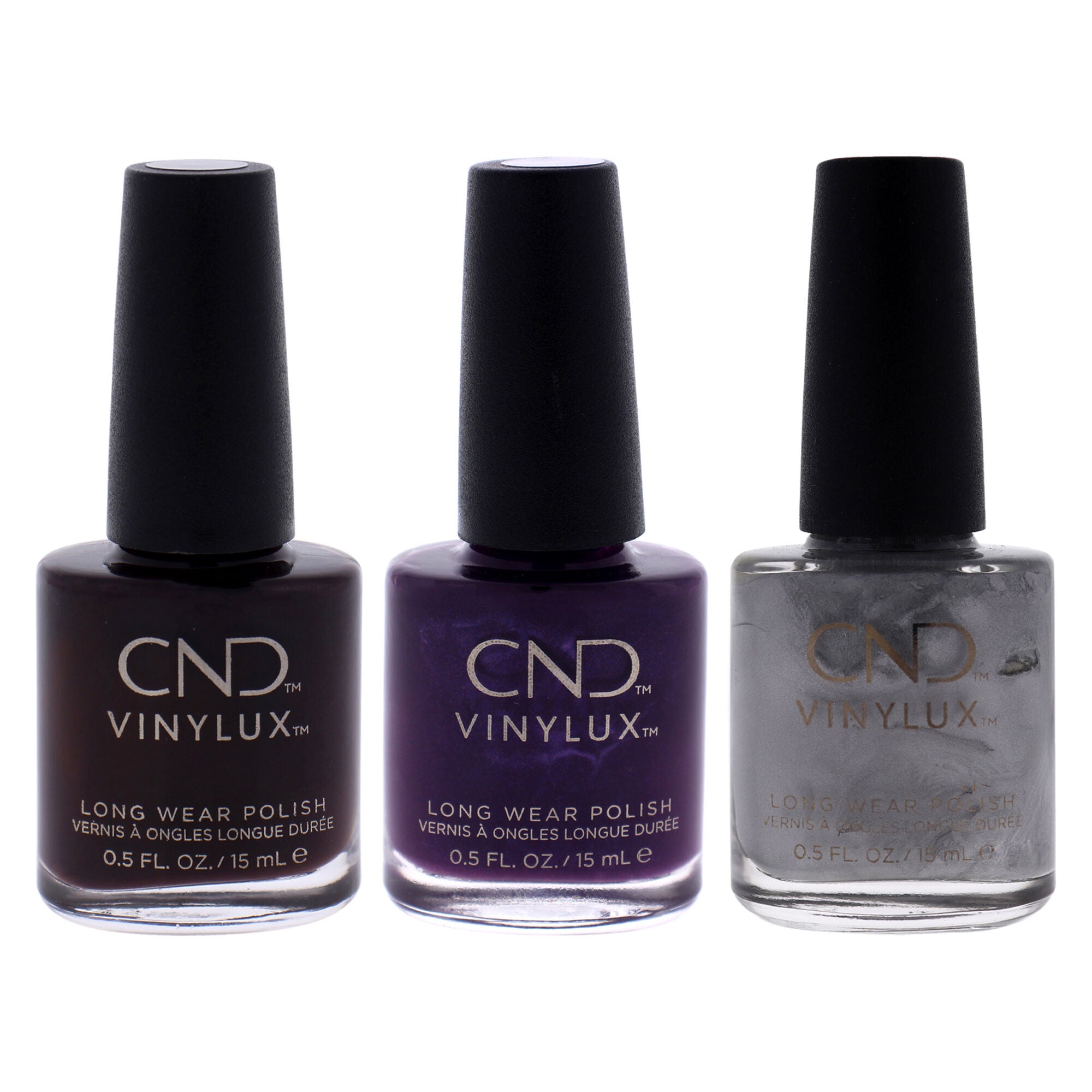 Vinylux Nail Polish and Weekly Polish Kit by CND for Women - 3 Pc Kit, See Description, hi-res image number 0