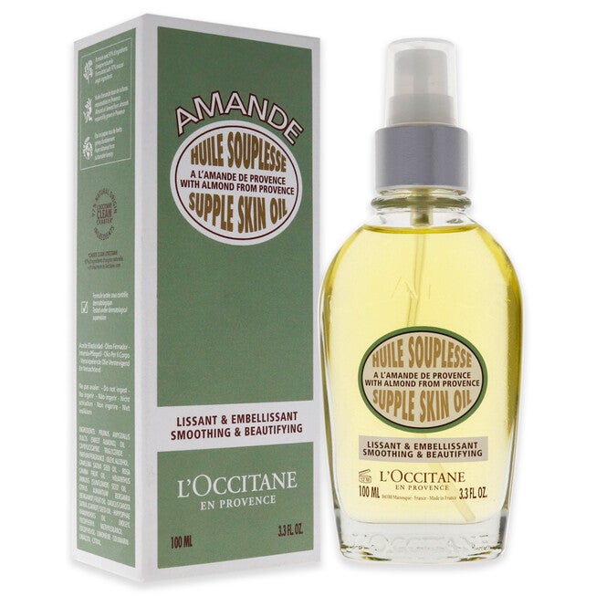 Almond Supple Skin Oil by LOccitane for Unisex - 3.4 oz Body Oil, See Description, alternate image number null