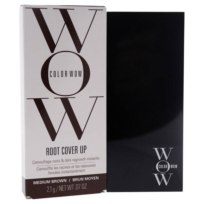 Root Cover Up - Medium Brown by Color Wow for Women - 0.07 oz Hair Color, NA, alternate image number null