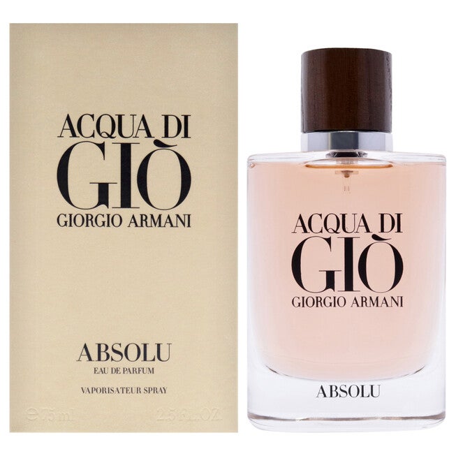 Acqua Di Gio Absolu by Giorgio Armani for Men - 2.5 oz EDP Spray, NA, hi-res image number null