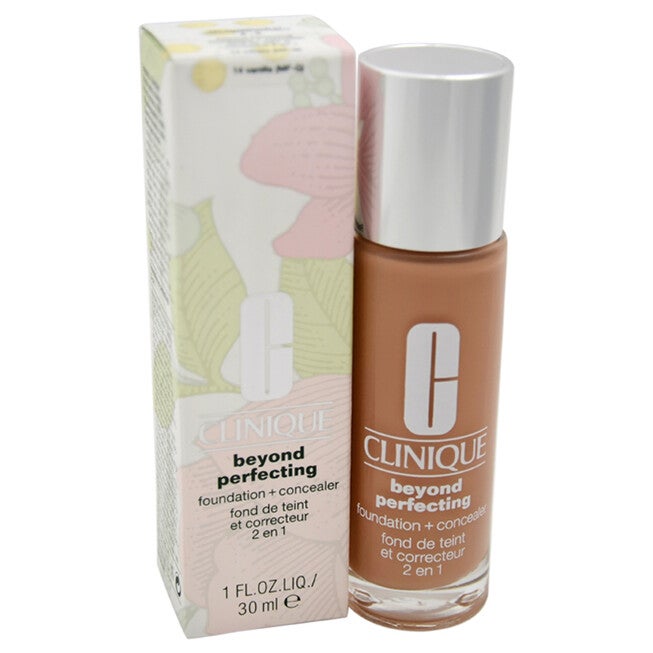 Beyond Perfecting Foundation Plus Concealer - 14 Vanilla MF-G by Clinique for Women - 1 oz Makeup, NA, hi-res image number null