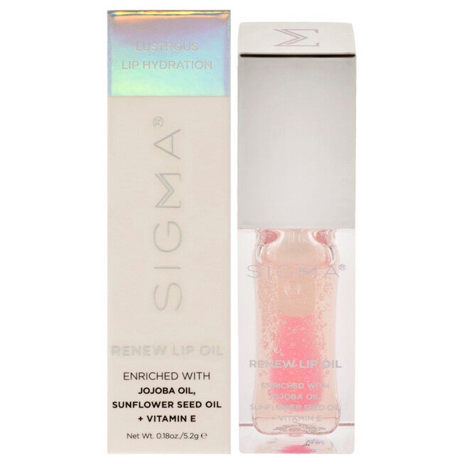Renew Lip Oil - Hush by SIGMA for Women - 0.18 oz Lip Oil, NA, hi-res image number null