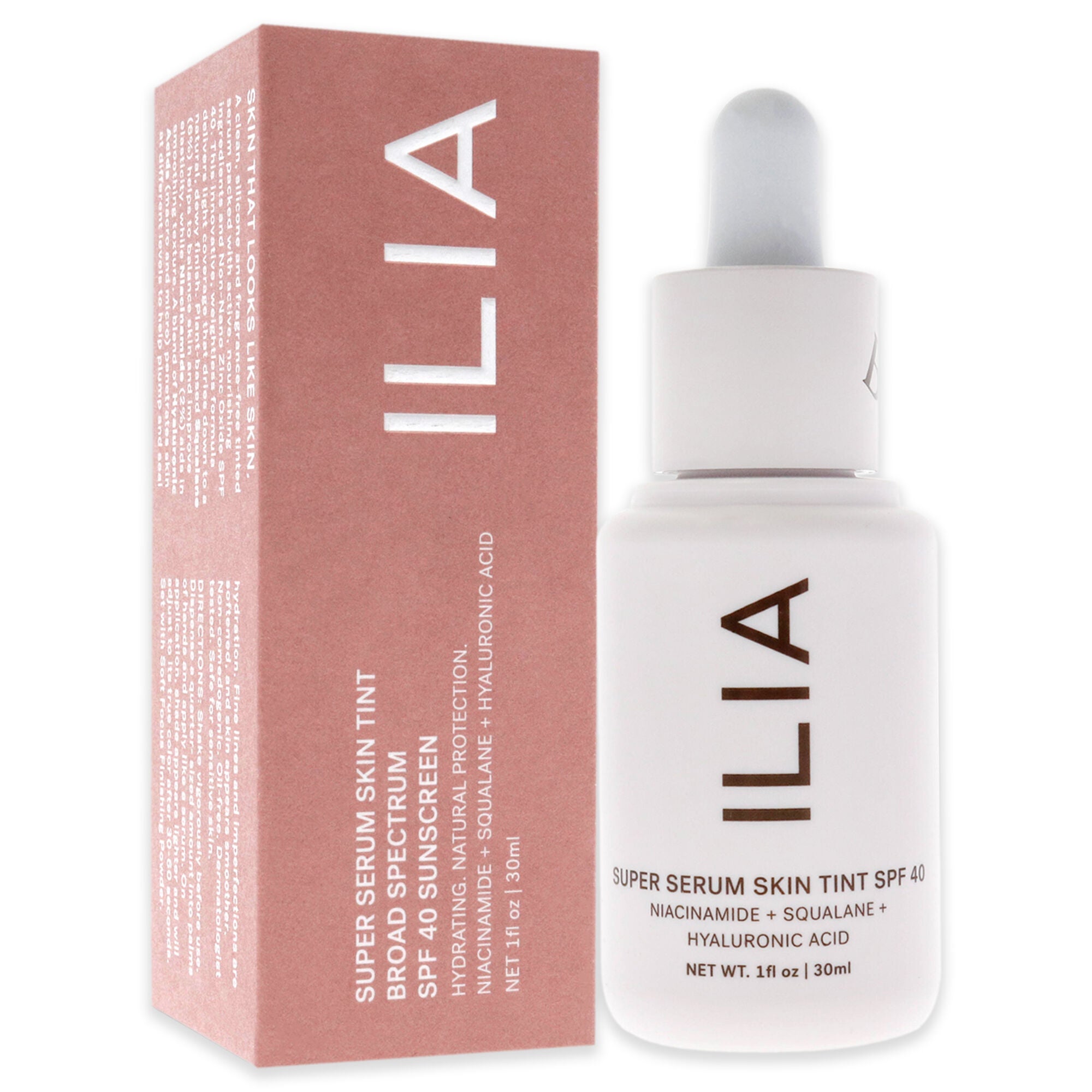 Super Serum Skin Tint Foundation SPF 40 - ST11.5 Morgat by ILIA Beauty for Women - 1 oz Foundation, , alternate image number 6