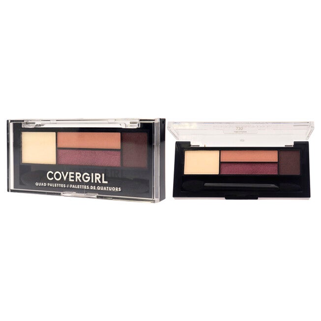 Eye Shadow Quad Palette - 730 Cherry Soda by CoverGirl for Women - 0.6 oz Eye Shadow, NA, alternate image number null
