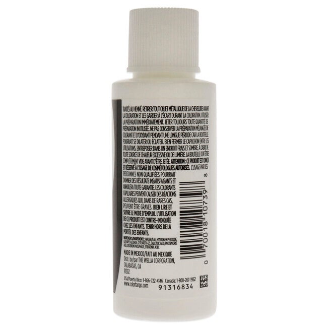 Color Tango 20 Volume Creme Developer by Wella for Unisex - 2 oz Lightener, NA, alternate image number null