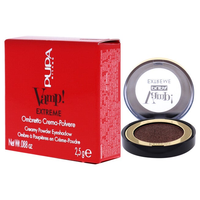 Vamp! Extreme Cream Powder Eyeshadow - 005 Extreme Bronze by Pupa Milano for Women - 0.088 oz Eye Shadow, , alternate image number null