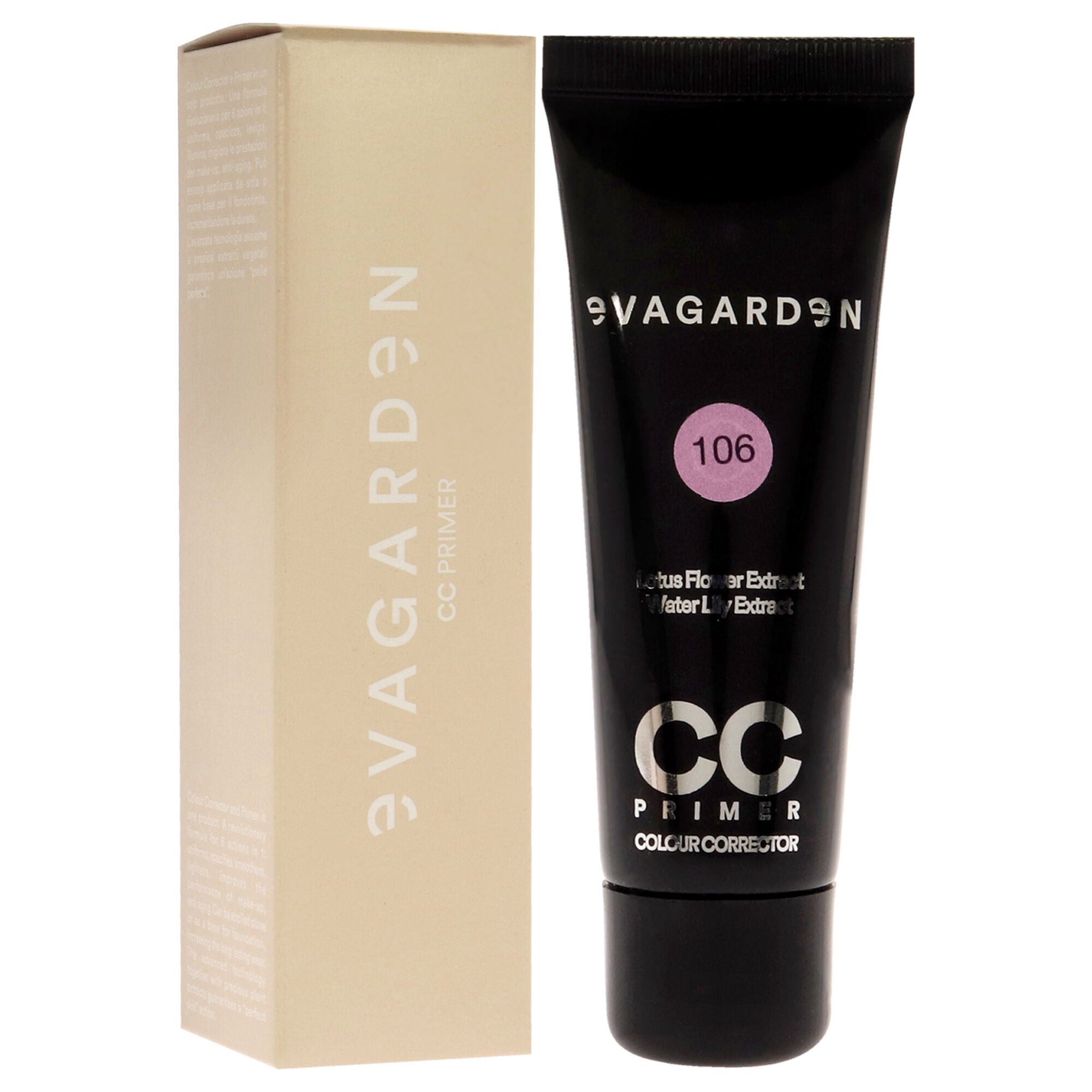 CC Primer - 106 Lillac by Evagarden for Women - 1.01 oz Primer, See Description, alternate image number 2