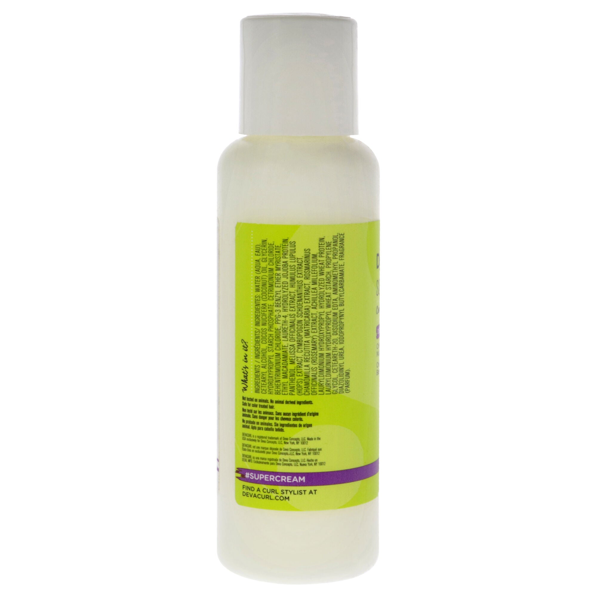 Devacurl Supercream Coconut Curl Styler by DevaCurl for Unisex - 3 oz Cream, See Description, alternate image number 2
