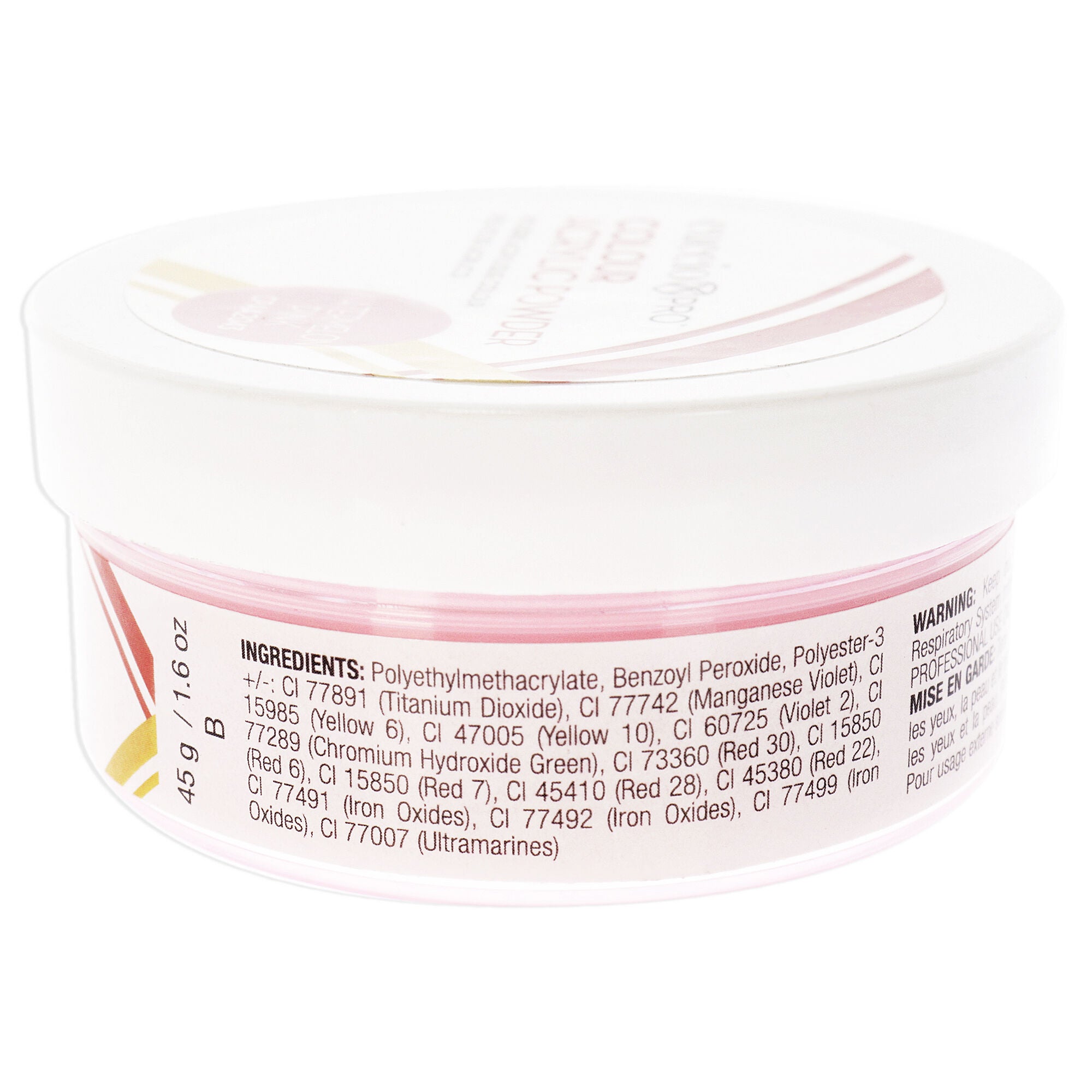 Colour Acrylic Powder - Watermelon Pink by Cuccio Pro for Women - 1.6 oz Acrylic Powder, , alternate image number 3