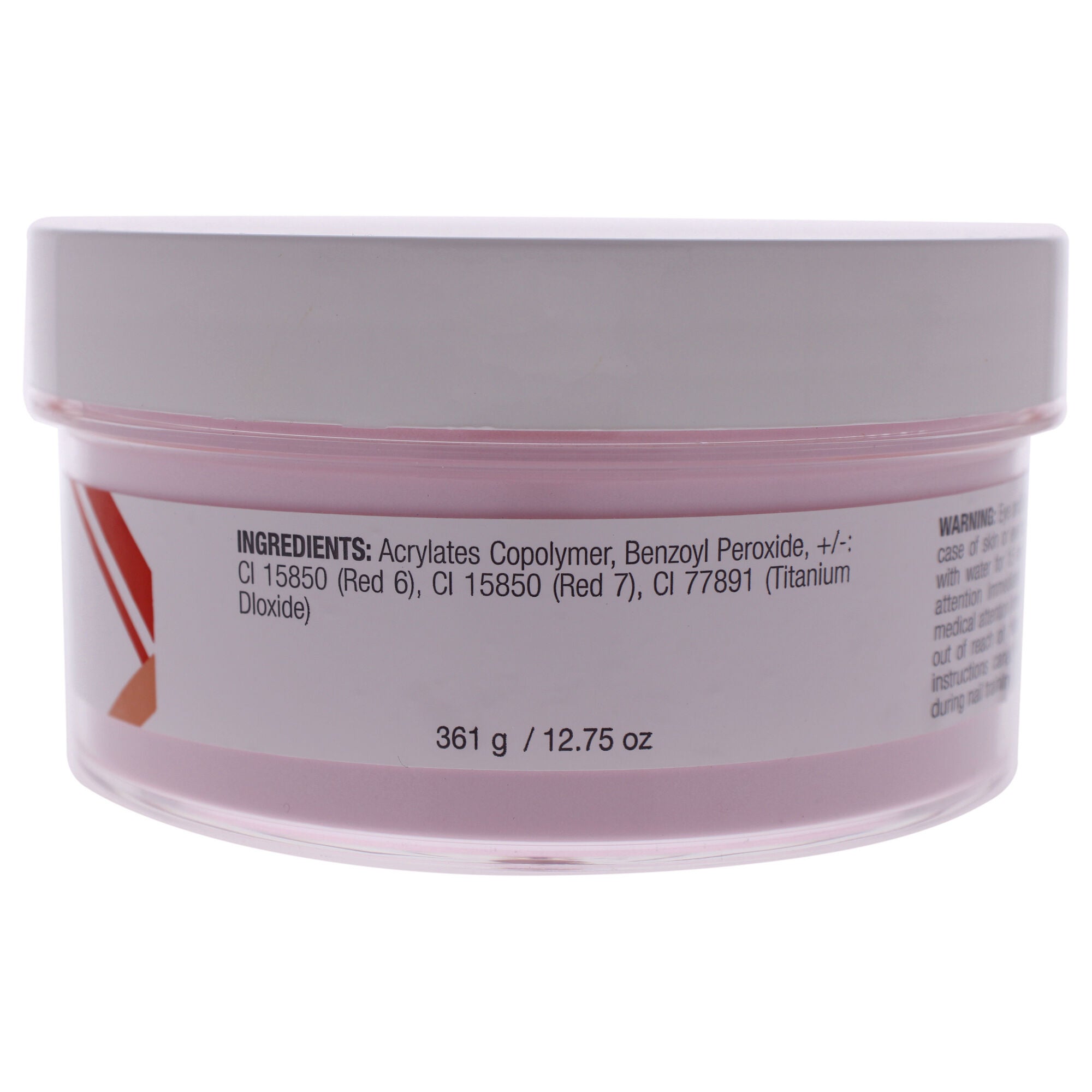 Ultra Clear Acrylic Powder - Extreme Pink by Cuccio Pro for Women - 12.75 oz Acrylic Powder, See Description, alternate image number 1