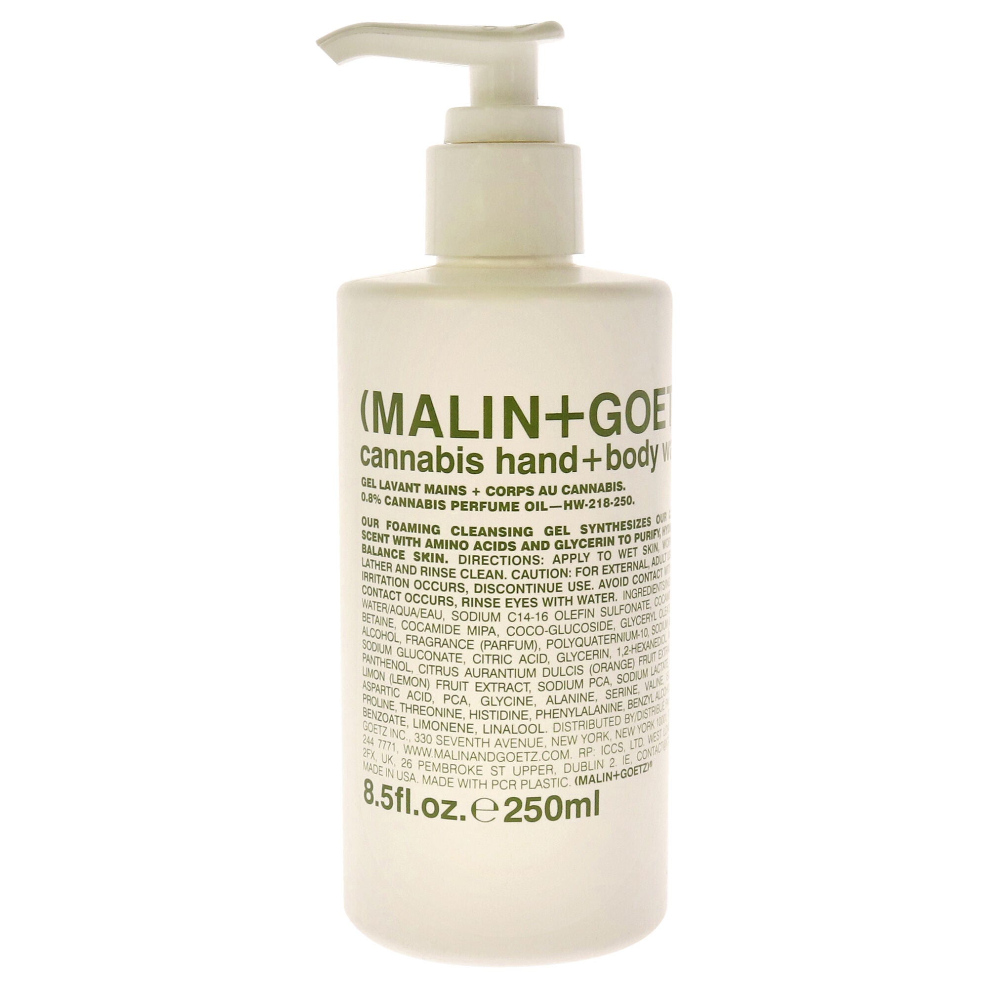 Cannabis Hand and Body Wash by Malin + Goetz for Unisex - 8.5 oz Body Wash, , alternate image number 5