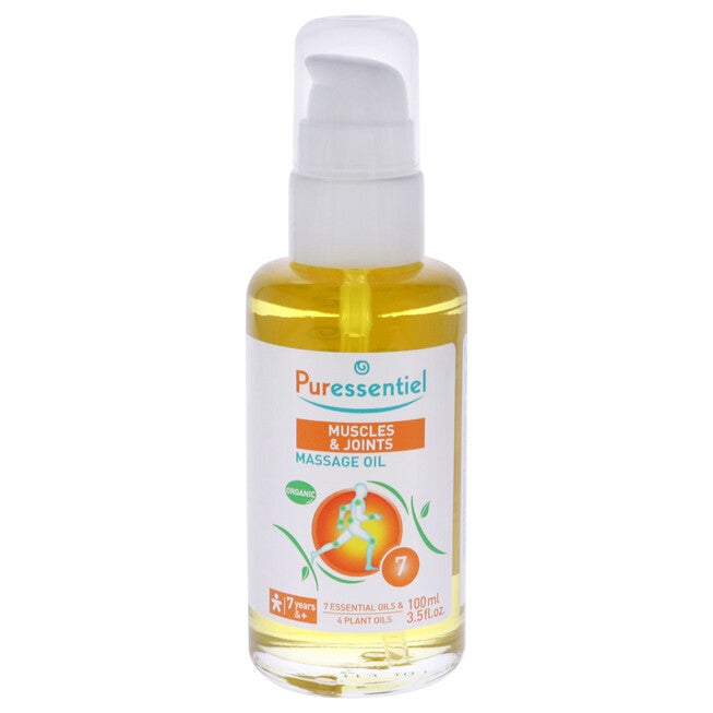 Muscle Relaxing Organic Massage Oil - Arnica and Wintergreen by Puressentiel for Unisex - 3.5 oz Oil, NA, alternate image number null