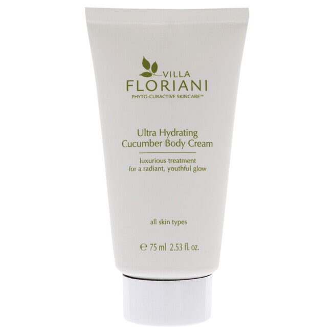 Ultra Hydrating Cucumber Body Cream by Villa Floriani for Women - 2.53 oz Body Cream, NA, hi-res image number null