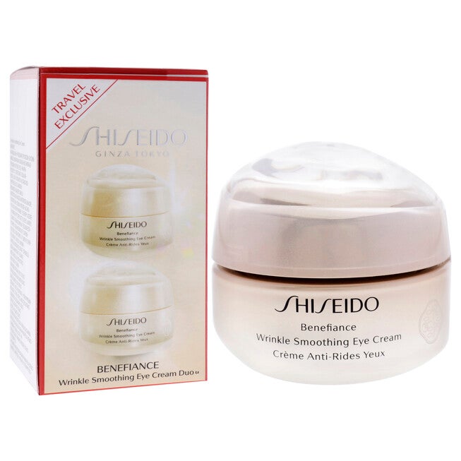 Benefiance Wrinkle Smoothing Eye Cream Duo by Shiseido for Women - 2 x 0.51 oz Cream, NA, alternate image number null