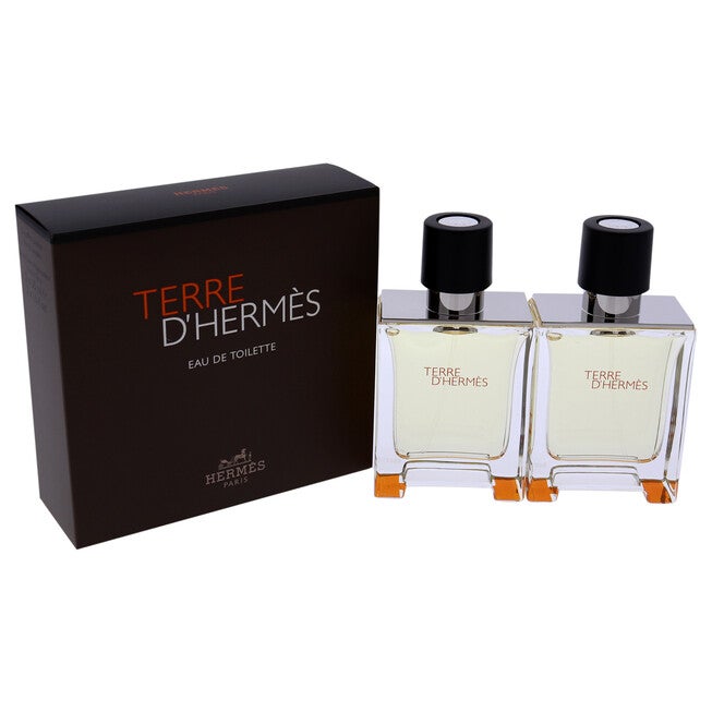 Terre DHermes by Hermes for Men - 2 Pc Gift Set 2 x 1.6oz EDT Spray, , alternate image number null