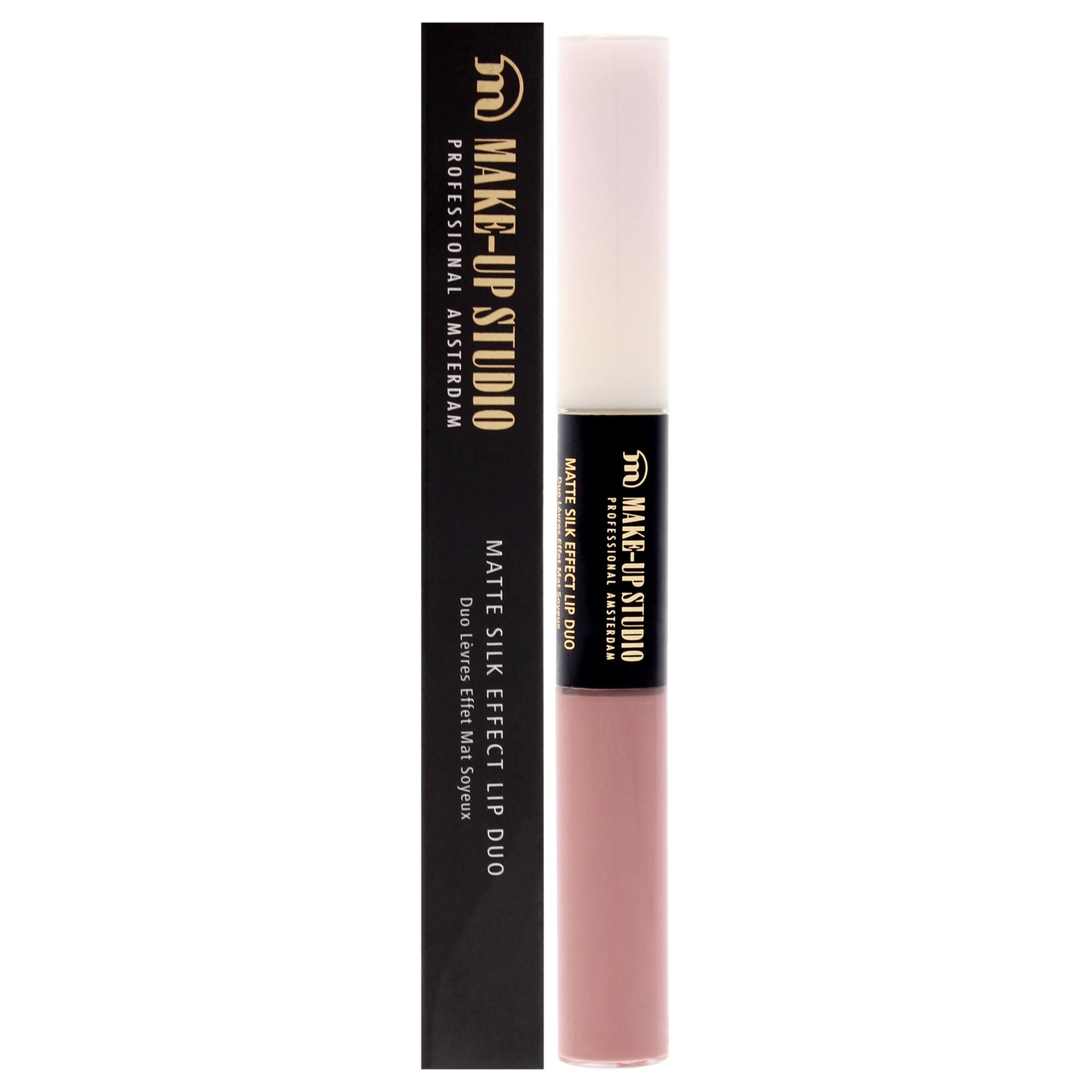 Matte Silk Effect Lip Duo - Blushing Nude by Make-Up Studio for Women - 0.2 oz Lipstick, See Description, hi-res image number 0
