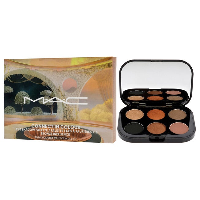 Connect In Colour Eye Shadow Palette - Bronze Influence by MAC for Women - 0.22 oz Eye Shadow, NA, alternate image number null