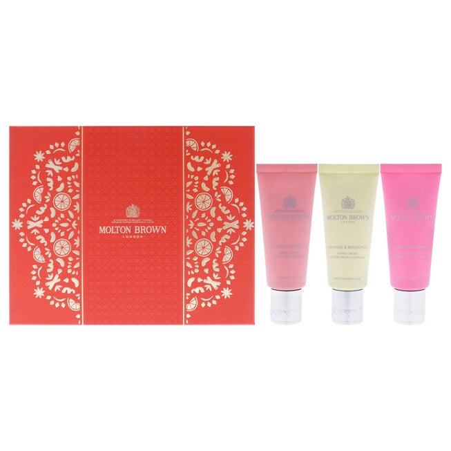 Floral and Spicy Hand Care Set by Molton Brown for Unisex - 3 Pc Gift Set, NA, hi-res image number null