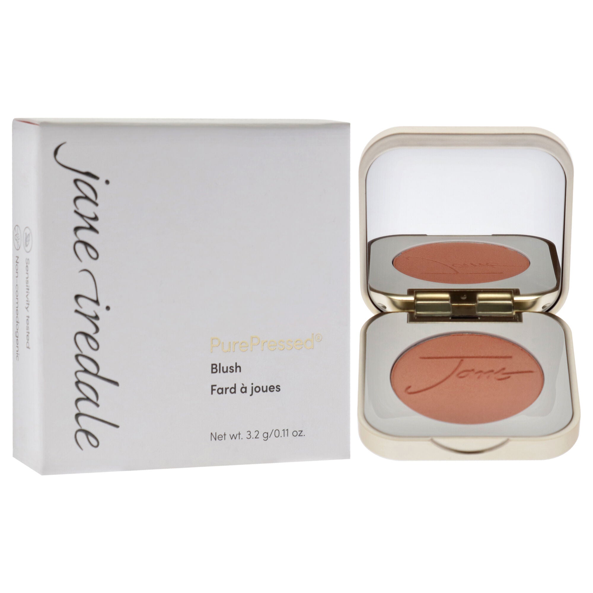 PurePressed Blush - Whisper by Jane Iredale for Women - 0.11 oz Blush, See Description, alternate image number 2