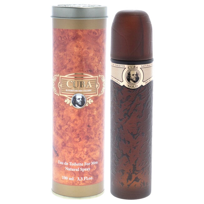 Cuba Gold by Cuba for Men - 3.3 oz EDT Spray, NA, hi-res image number null