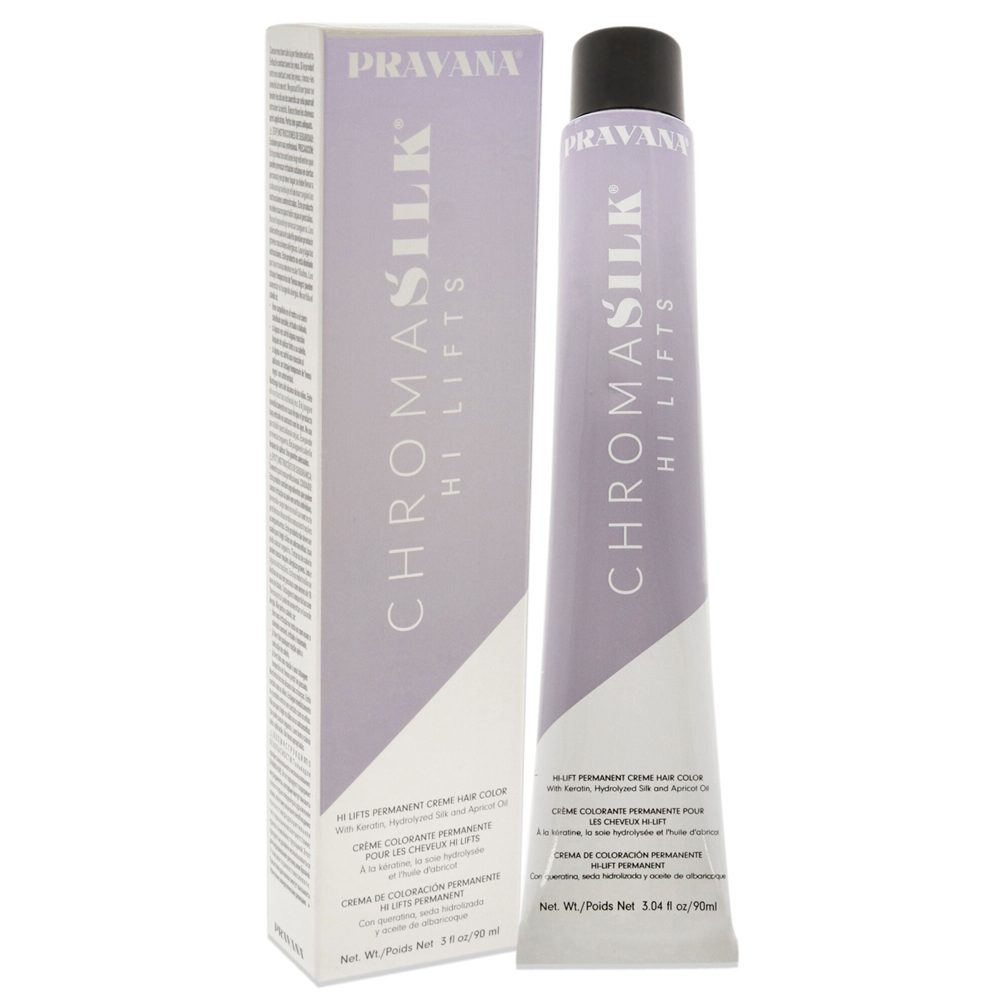 ChromaSilk Hi Lifts - Pale Violet by Pravana for Unisex - 3 oz Hair Color, See Description, alternate image number 2