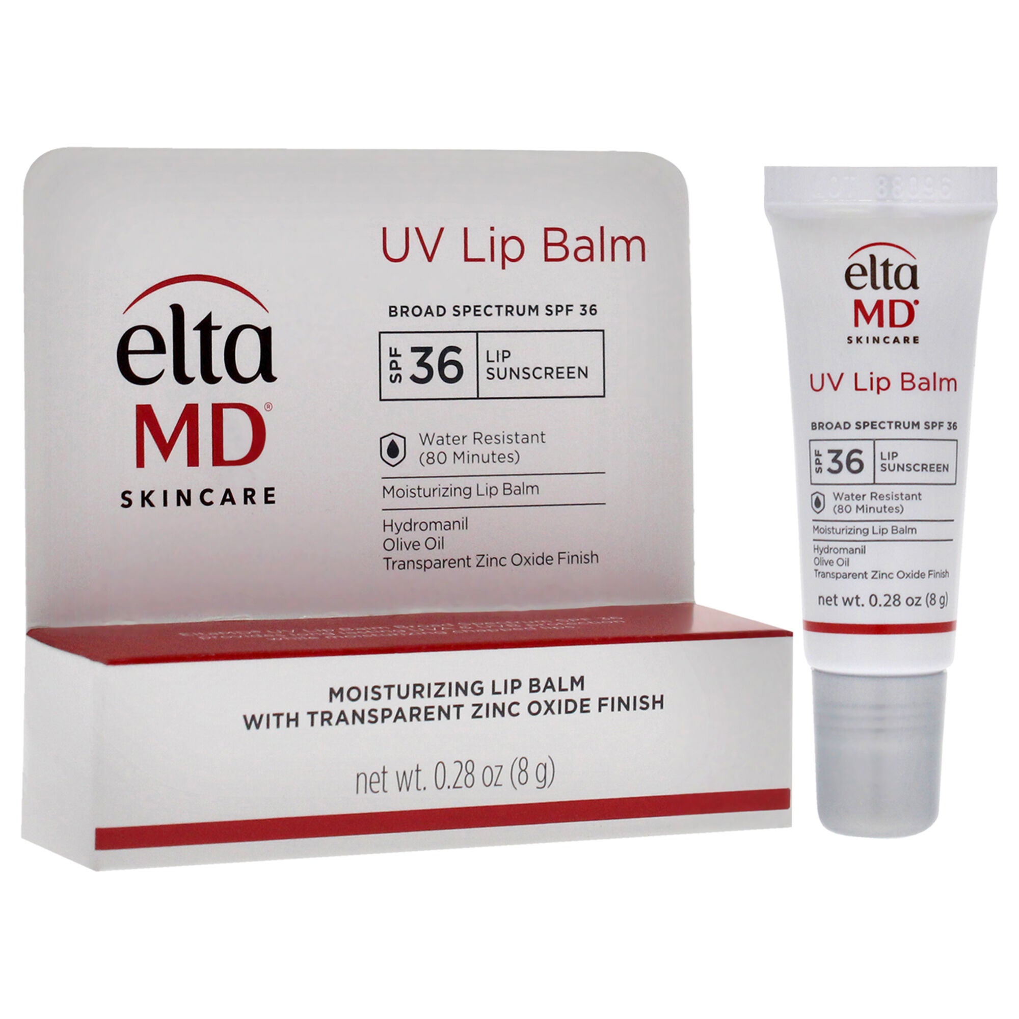 UV Lip Balm Suscreen SPF 36 by EltaMD for Women - 0.28 oz Lip Balm, See Description, alternate image number 2