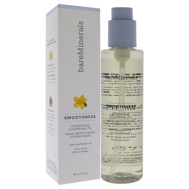 Smoothness Hydrating Cleansing Oil by bareMinerals for Unisex - 6 oz Cleanser, , alternate image number null