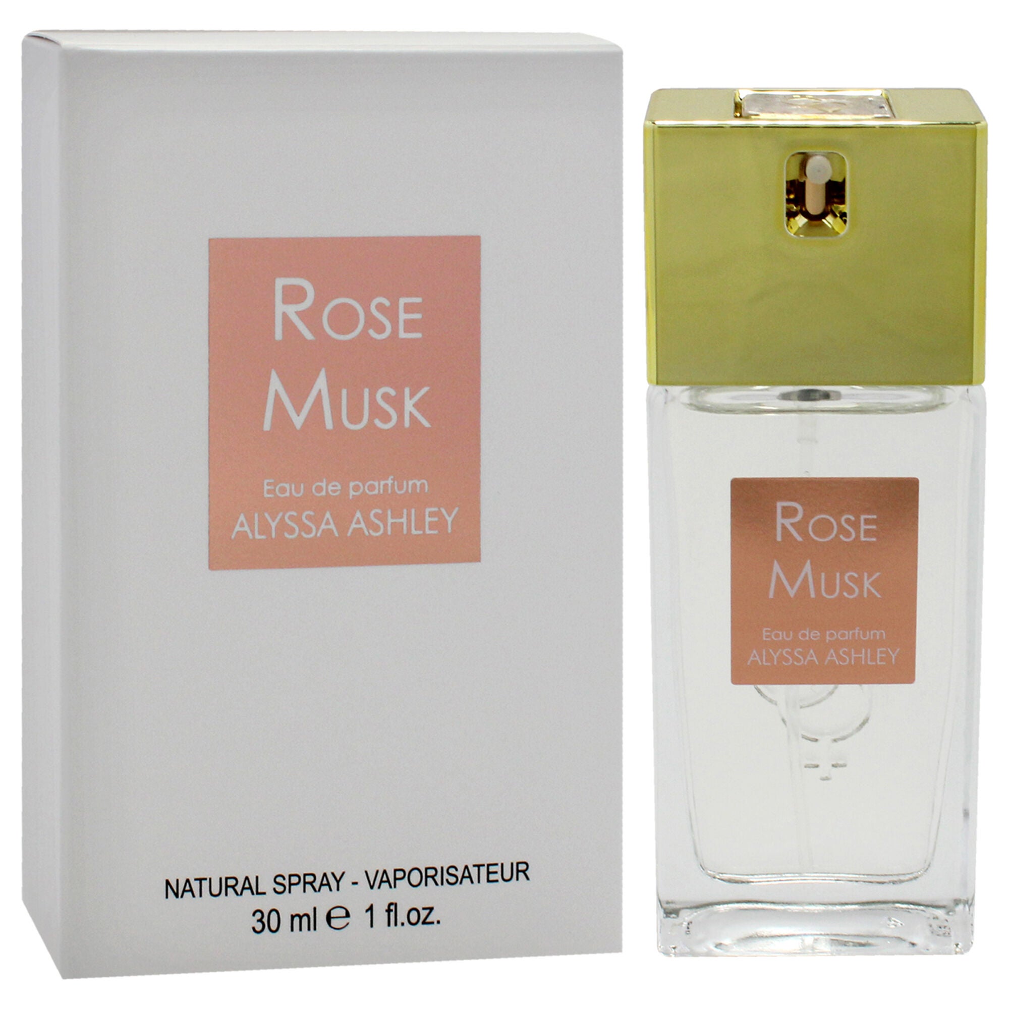 Rose Musk by Alyssa Ashley for Unisex - 1 oz EDP Spray, See Description, alternate image number 1