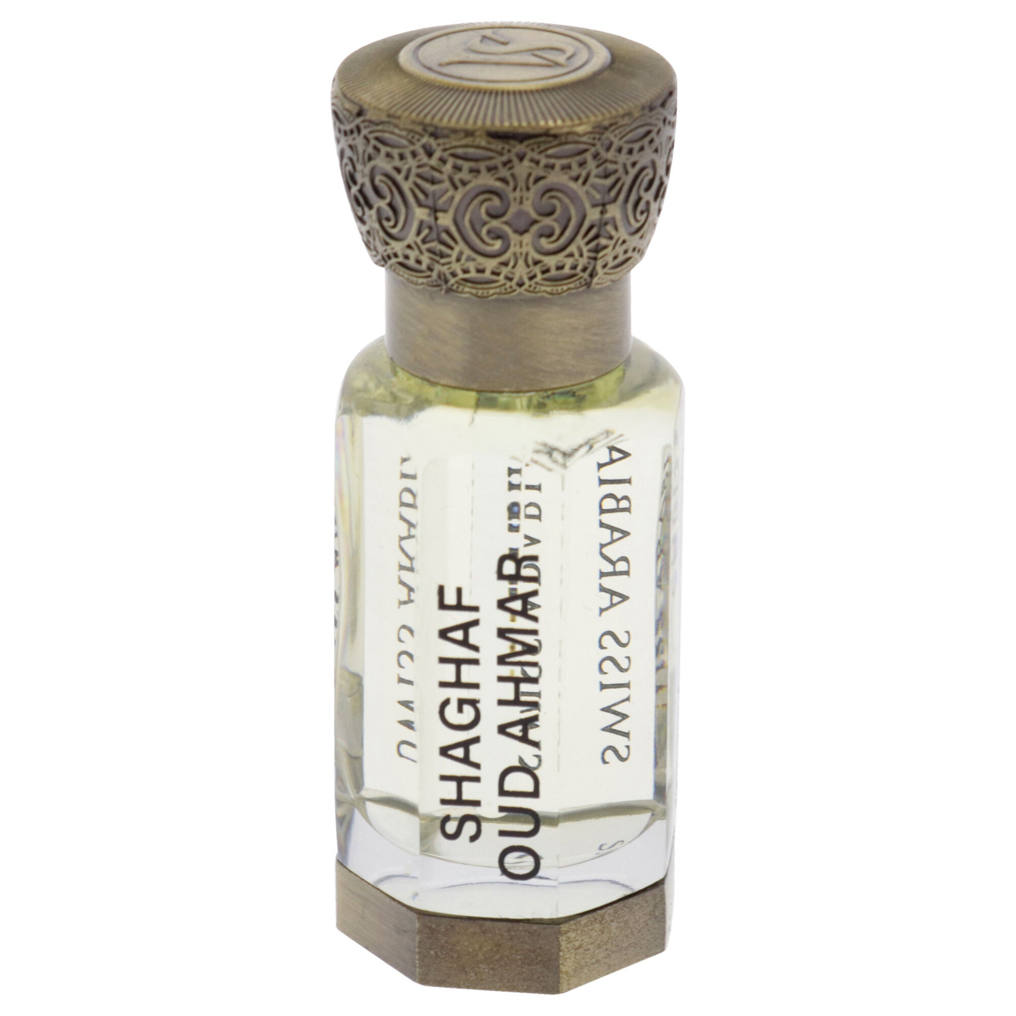 Shaghaf Oud Ahmar by Swiss Arabian for Men - 0.4 oz Perfume Oil (Mini), See Description, alternate image number 4
