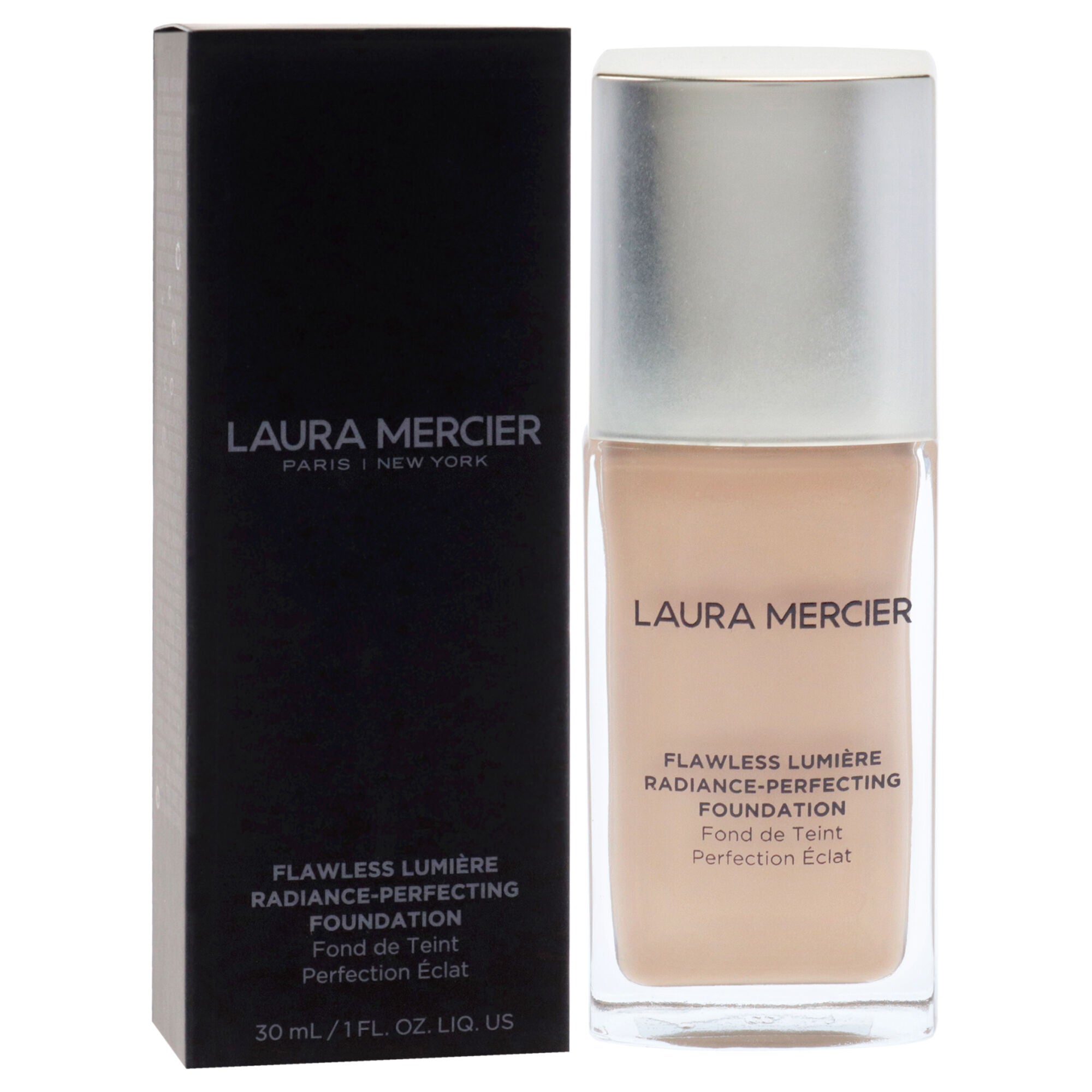 Flawless Lumiere Radiance-Perfecting Foundation - 2W1 Macadamia by Laura Mercier for Women - 1 oz Foundation, See Description, alternate image number 1