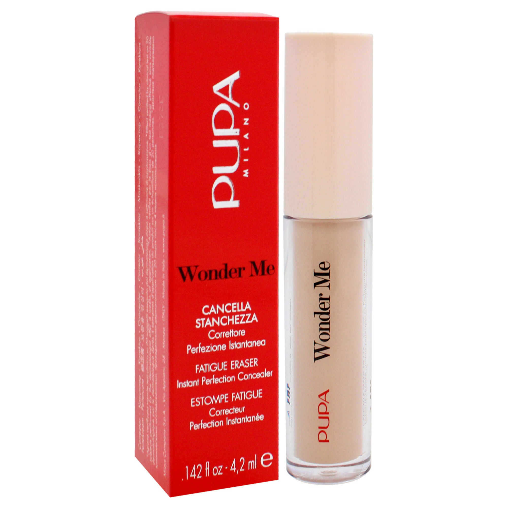 Wonder Me Fatigue Eraser - 020 Medium Gold Beige by Pupa Milano for Women - 0.142 oz Concealer, See Description, alternate image number 2