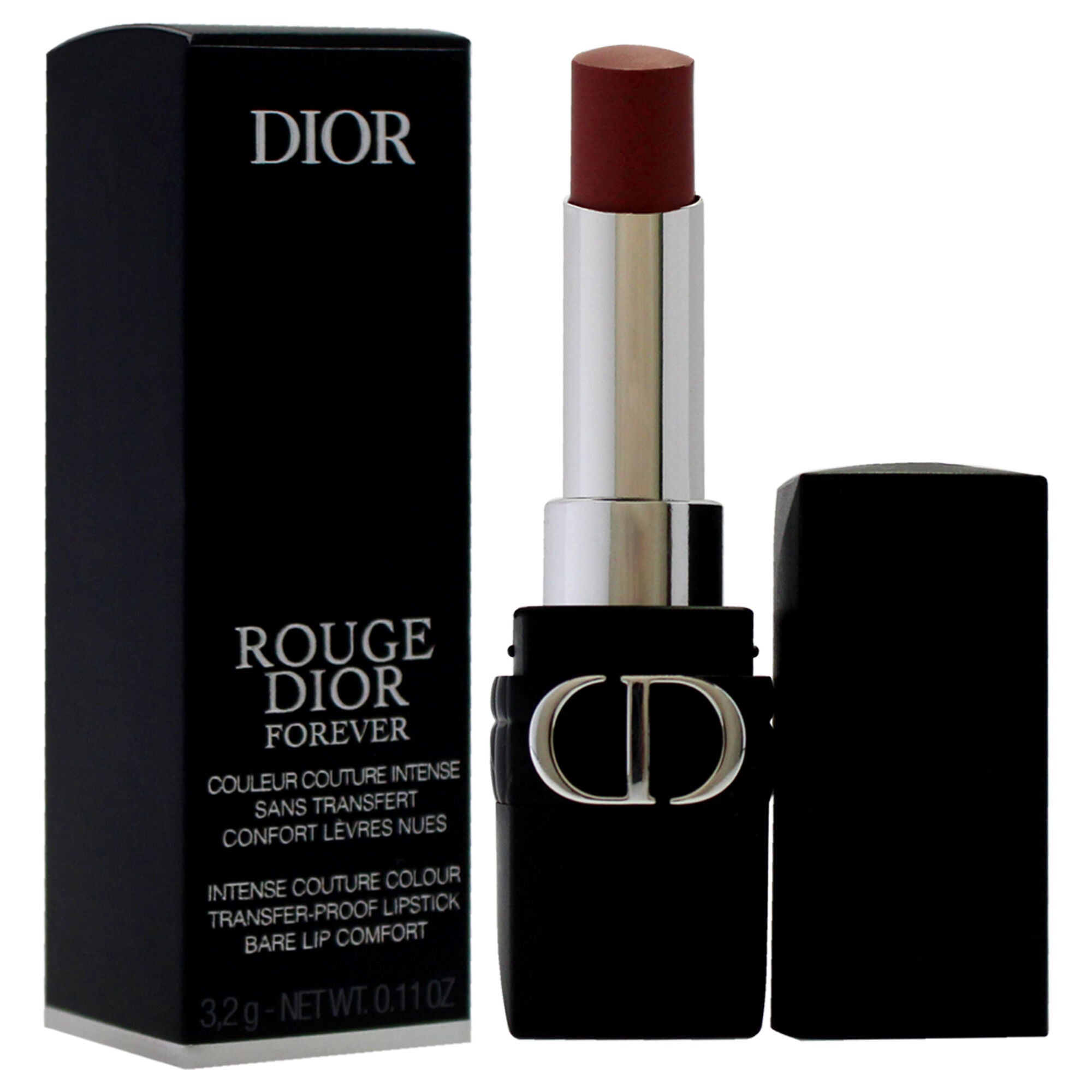 Rouge Forever Transfer Proof Lipstick - 300 Forever Nude Style by Christian Dior for Women - 0.11 oz Lipstick, See Description, alternate image number 2