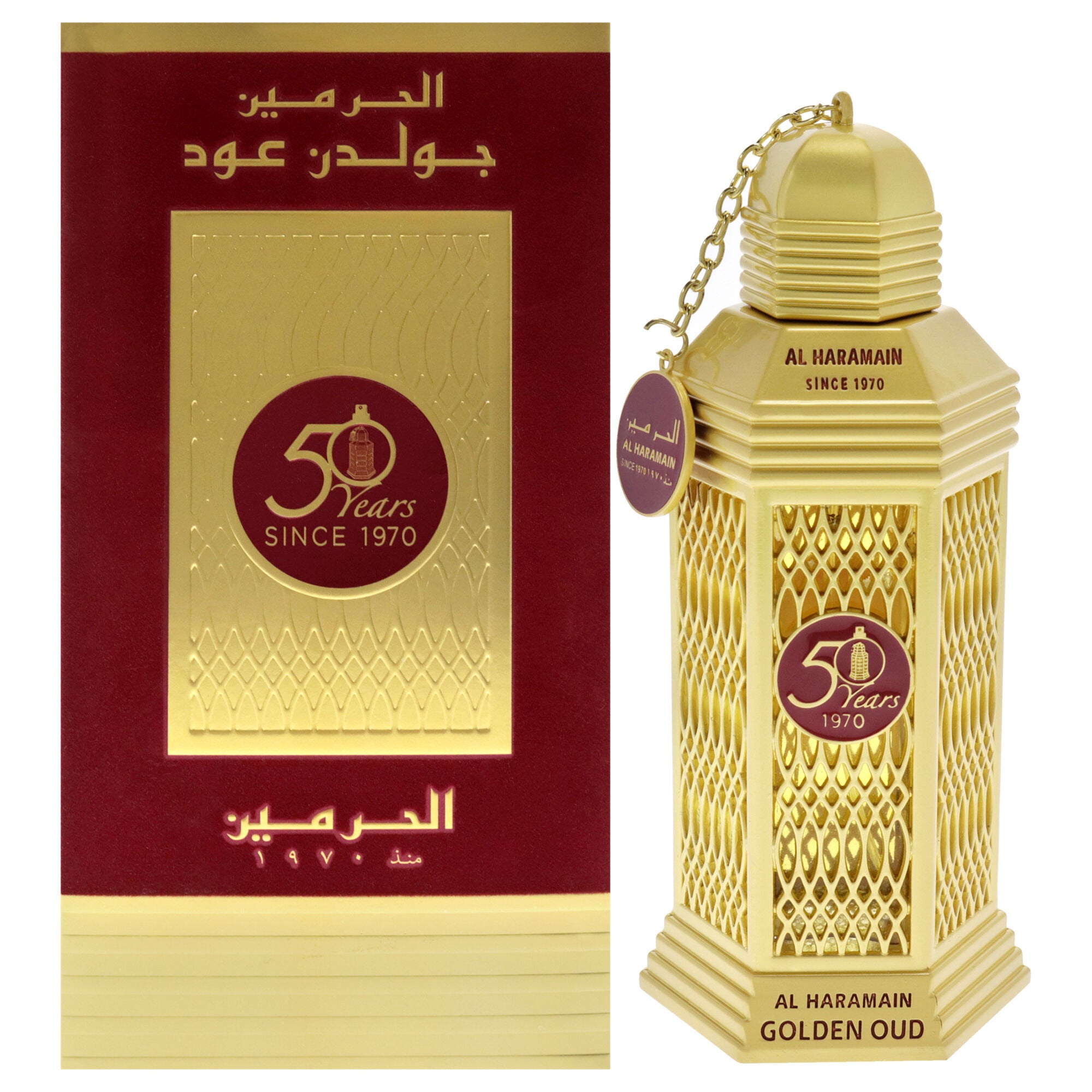 Golden Oud by Al Haramain for Women - 3.4 oz EDP Spray, See Description, hi-res image number 0