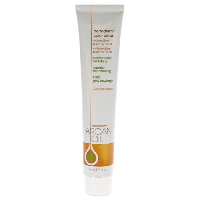 Argan Oil Permanent Color Cream - 9G Very Light Golden Blonde by One n Only for Unisex - 3 oz Hair Color, , alternate image number null