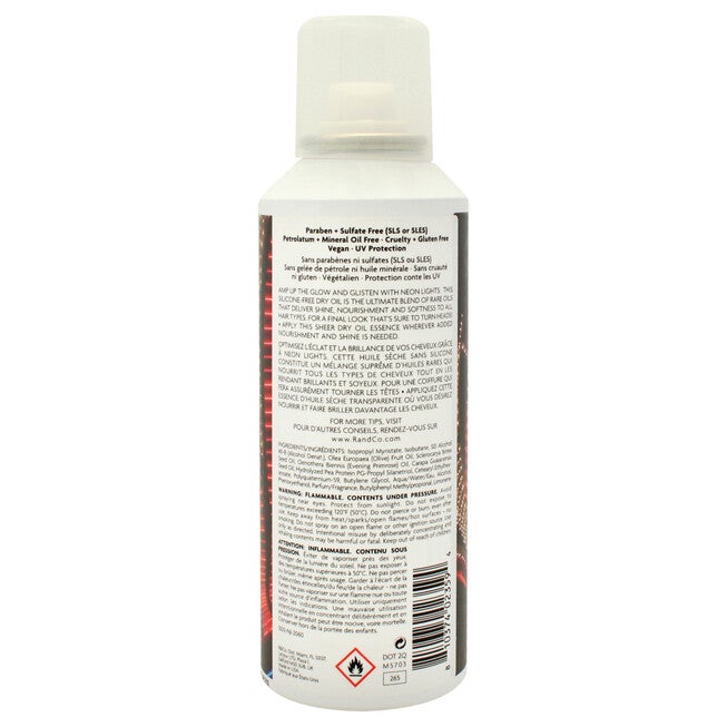Neon Lights Dry Oil Spray by R+Co for Unisex - 4 oz Spray, NA, alternate image number null