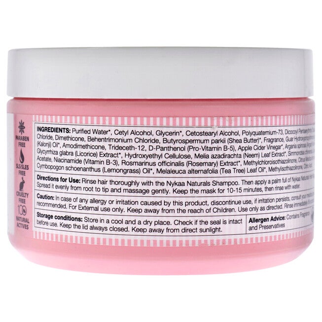 Hair Mask - Apple Cider Vinegar and Ginger by Nykaa Naturals for Women - 6.76 oz Masque, NA, alternate image number null