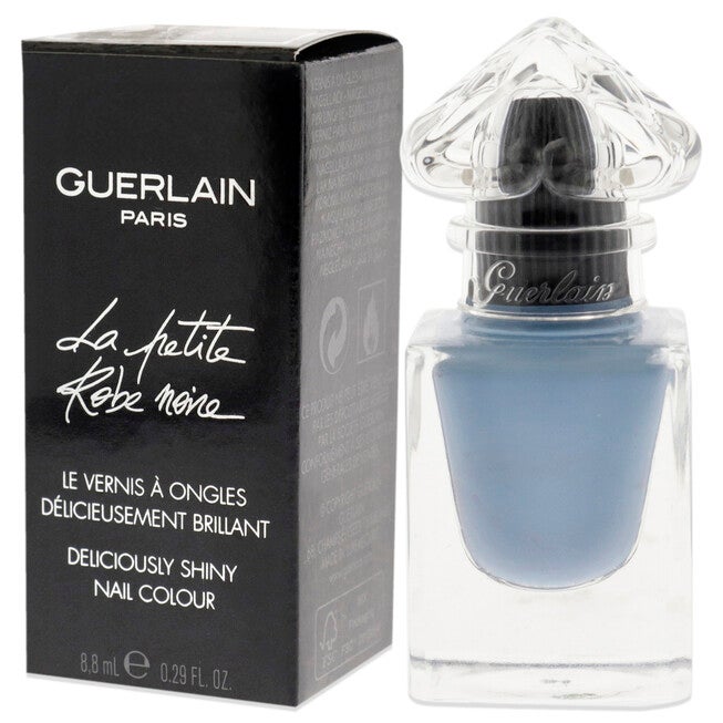 La Petite Robe Noire Deliciously Shiny Nail Colour - 008 Denim Jacket by Guerlain for Women - 0.29 oz Nail Polish, NA, alternate image number null