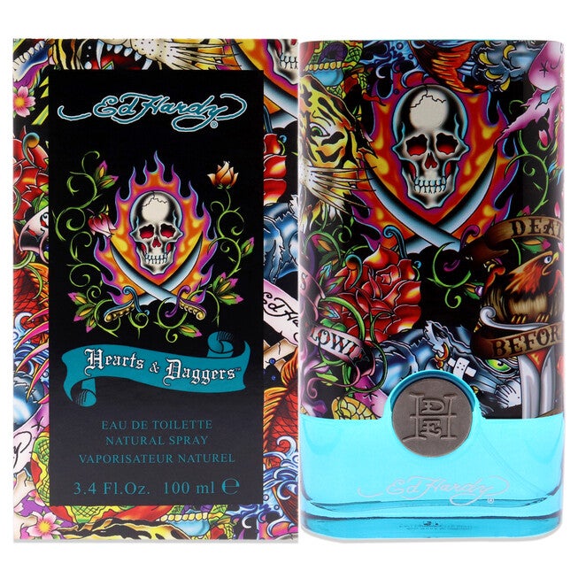 Ed Hardy Hearts and Daggers by Christian Audigier for Men - 3.4 oz EDT Spray, NA, hi-res image number null