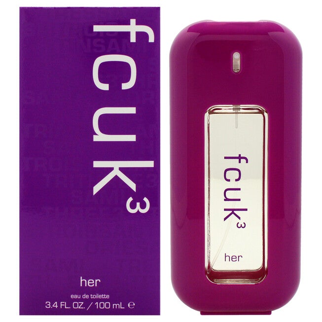 fcuk 3 by French Connection UK for Women - 3.4 oz EDT Spray, NA, hi-res image number null