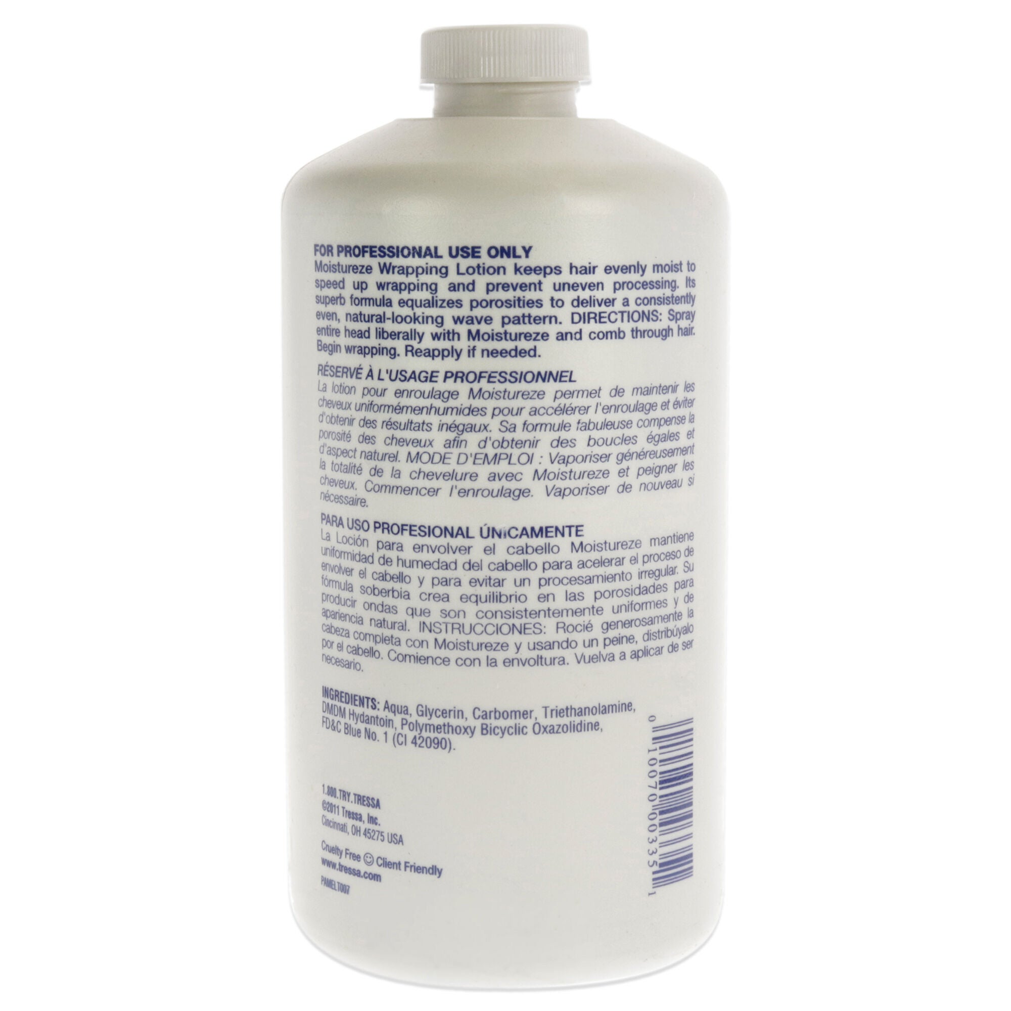 Moistureze Wrapping Lotion Spray by Tressa for Unisex - 33.8 oz Spray, See Description, alternate image number 2