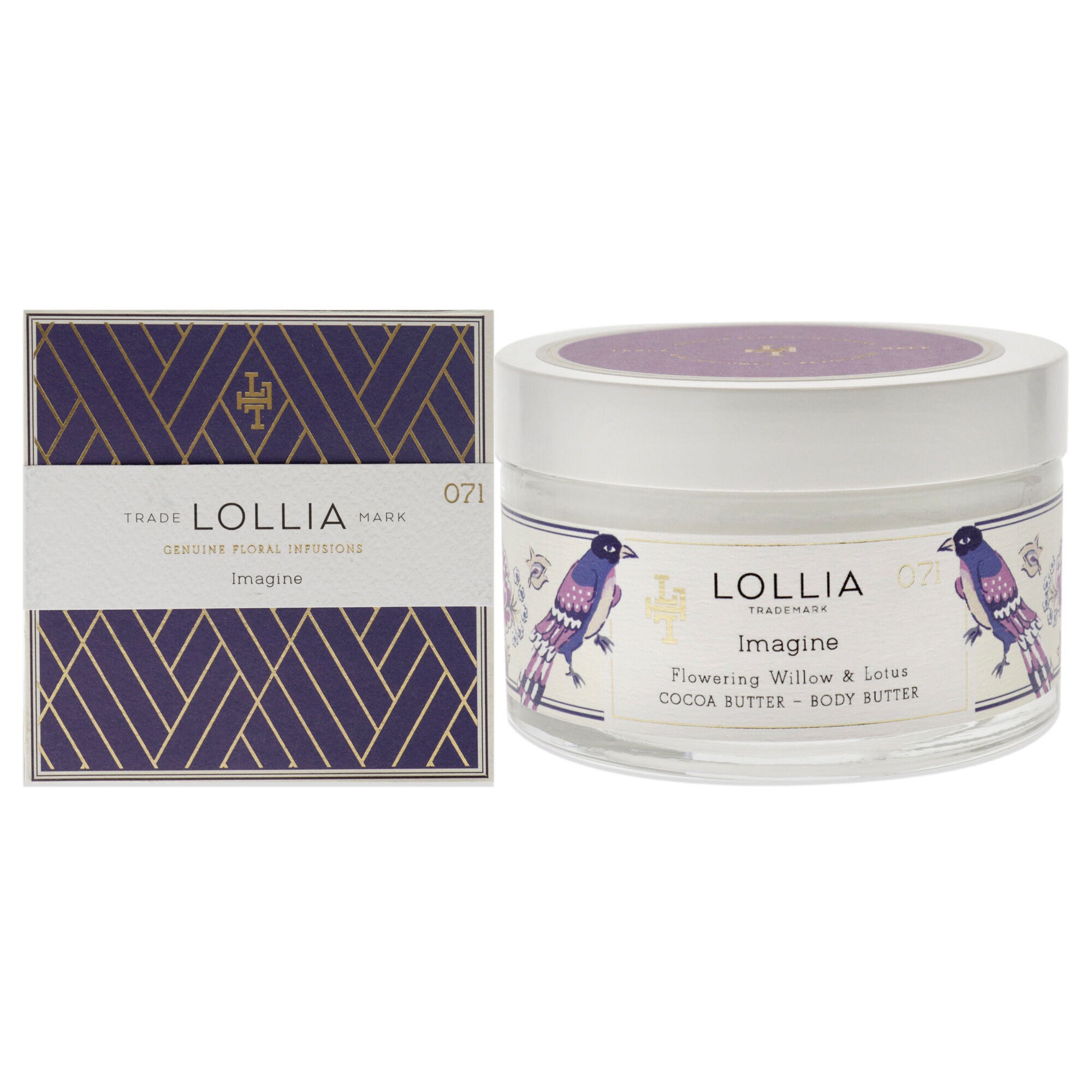 Imagine Body Butter by Lollia for Unisex - 5.5 oz Moisturizer, See Description, hi-res image number 0