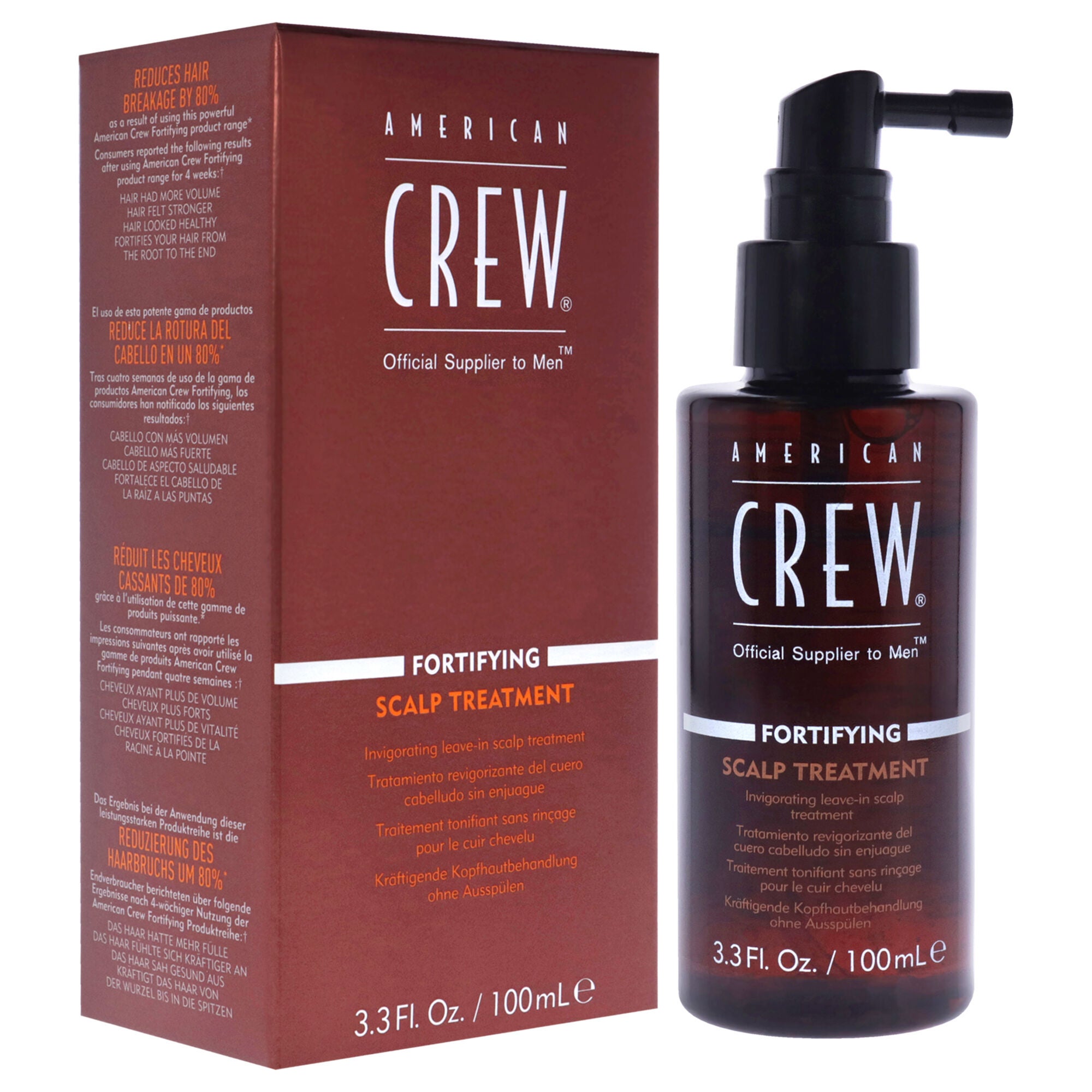 Fortifying Scalp Treatment by American Crew for Men - 3.3 oz Treatment, , alternate image number 2