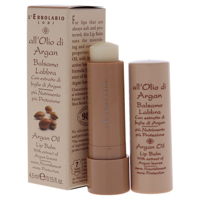 Lip Balm - Argan Oil by LErbolario for Unisex - 0.15 oz Lip Balm, See Description, alternate image number 3