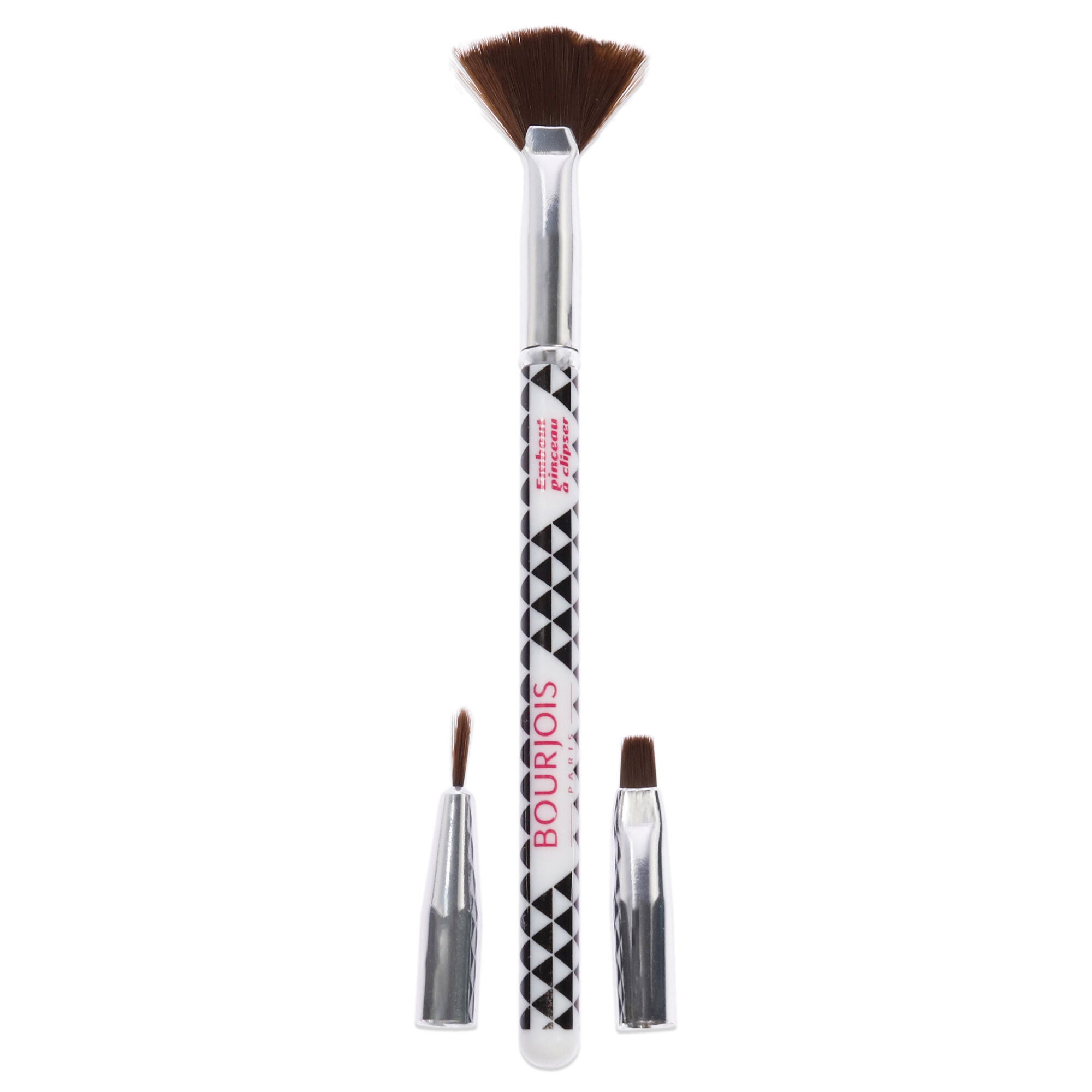 Multi-Brush Nail Art Set by Bourjois for Women - 3 Pc Fan Brush, Shader Brush, Liner Brush, See Description, alternate image number 2