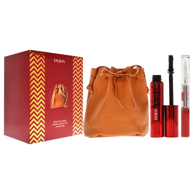 Vamp! Sexy Lashes and Made to Last Lip Set by Pupa Milano for Women - 3 Pc Set, , alternate image number null